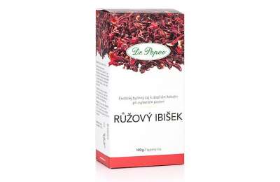 DR. POPOV Čaj Růžový ibišek - Гибискус чай 100 г